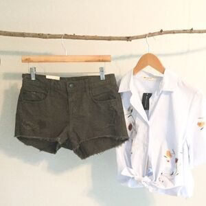 𝅺NOBODY Cruise Short True Midrise Cut Offs